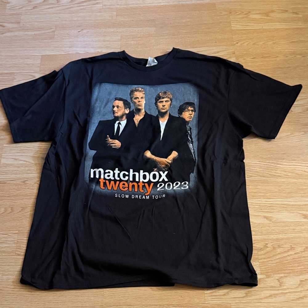Matchbox Twenty 2023 Black T-Shirt